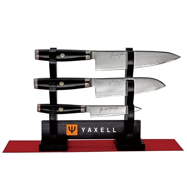 Набір ножів з 3-х предметів серія GOU YPSILON  Yaxell 37200-004