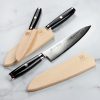Набор ножей из 3-х предметов серия GOU YPSILON  Yaxell 37200-004 - Фото 7