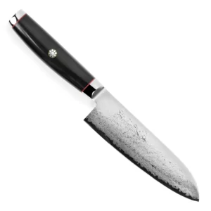 Нож Сантоку 165 мм дамасская сталь, серия SUPER GOU YPSILON Yaxell 37201