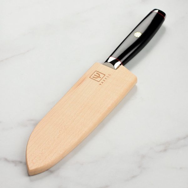 Футляр для ножа Сантоку 165 мм деревянный Yaxell 37281
