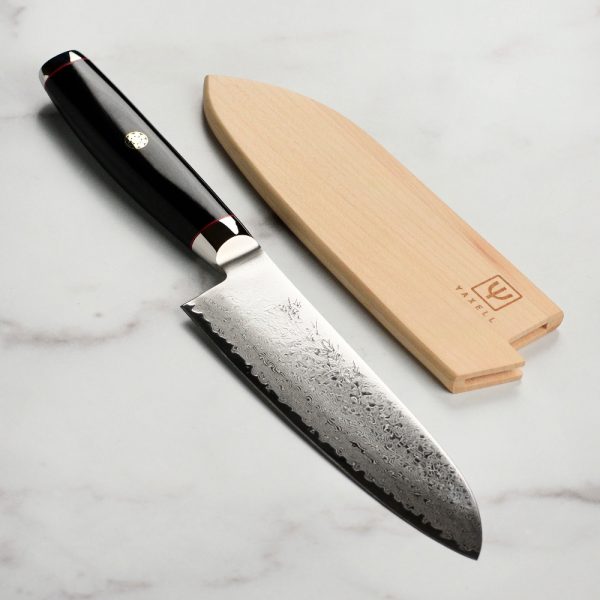 Футляр для ножа Сантоку 165 мм деревянный Yaxell 37281
